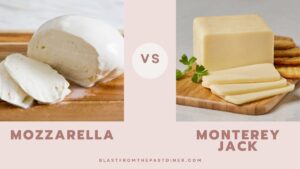 Monterey Jack vs Mozzarella