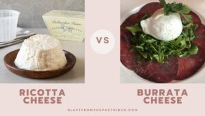 Burrata vs Ricotta