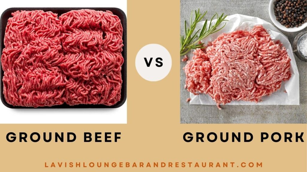 Ground Beef vs Ground Pork